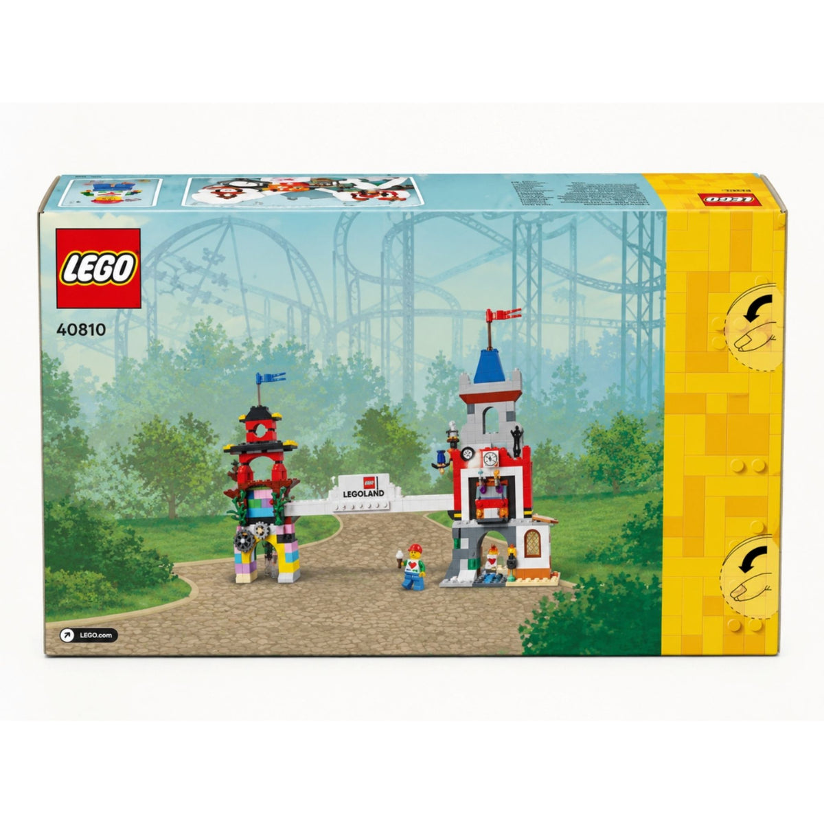 LEGO LEGOLAND Park Portal (40810) — back of box