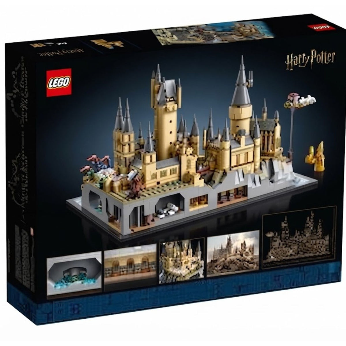 LEGO Harry Potter Hogwarts Castle and Grounds (76419) — back of box
