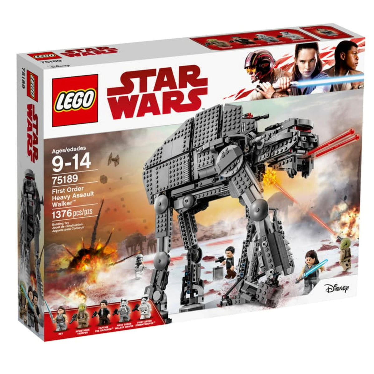 LEGO Star Wars First Order Heavy Assault Walker (75189) — front of box