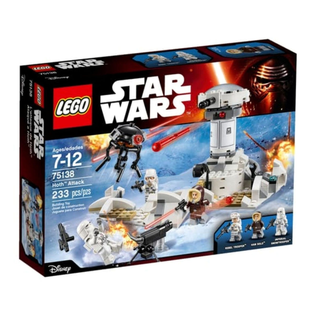LEGO Star Wars Hoth Attack (75138) — front of box