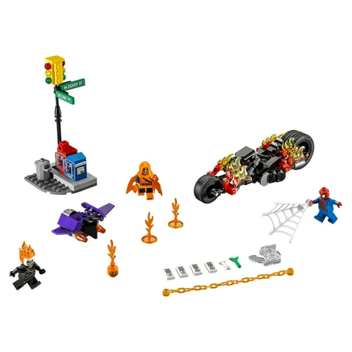 LEGO Marvel Spider-Man: Ghost Rider Team-up (76058)