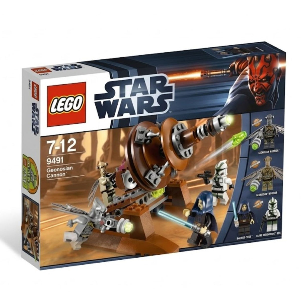 LEGO Star Wars Geonosian Cannon (9491) — front of box