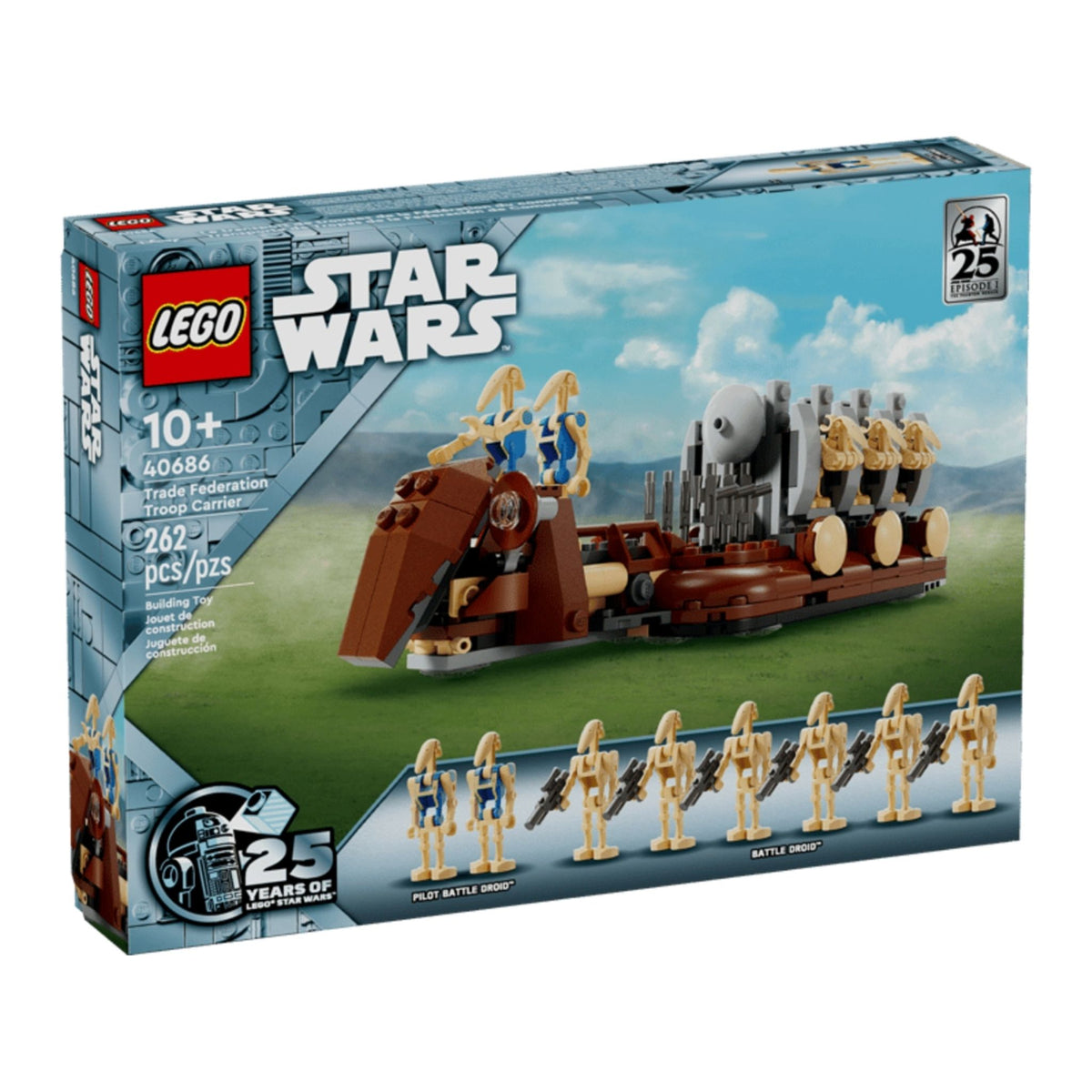 LEGO Star Wars Trade Federation Troop Carrier (40686) — front of box