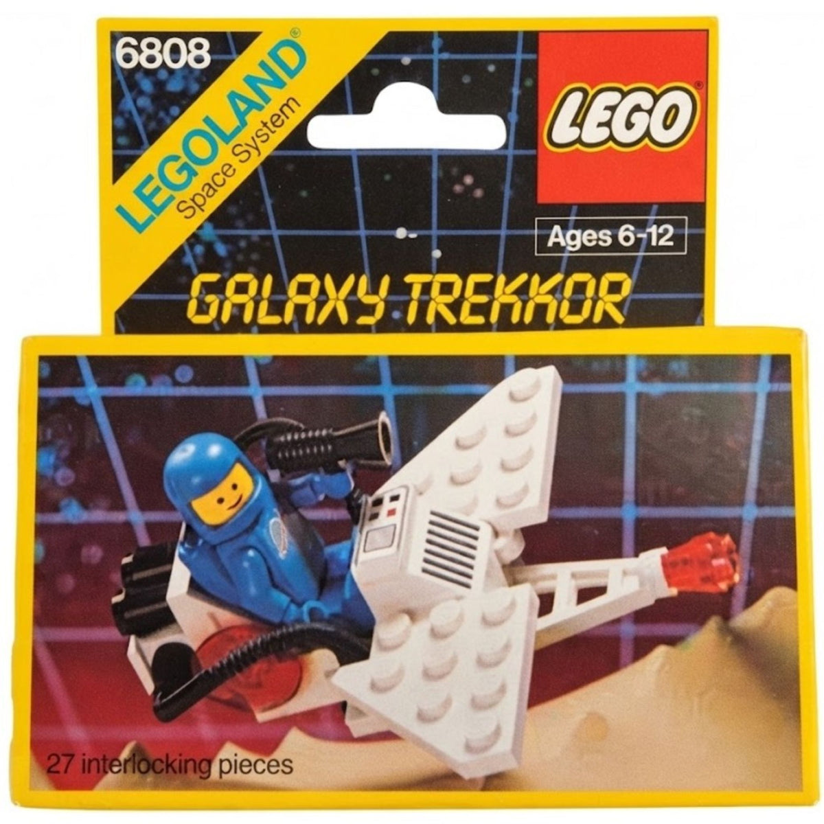 LEGO Space Galaxy Trekkor (6808) — front of box