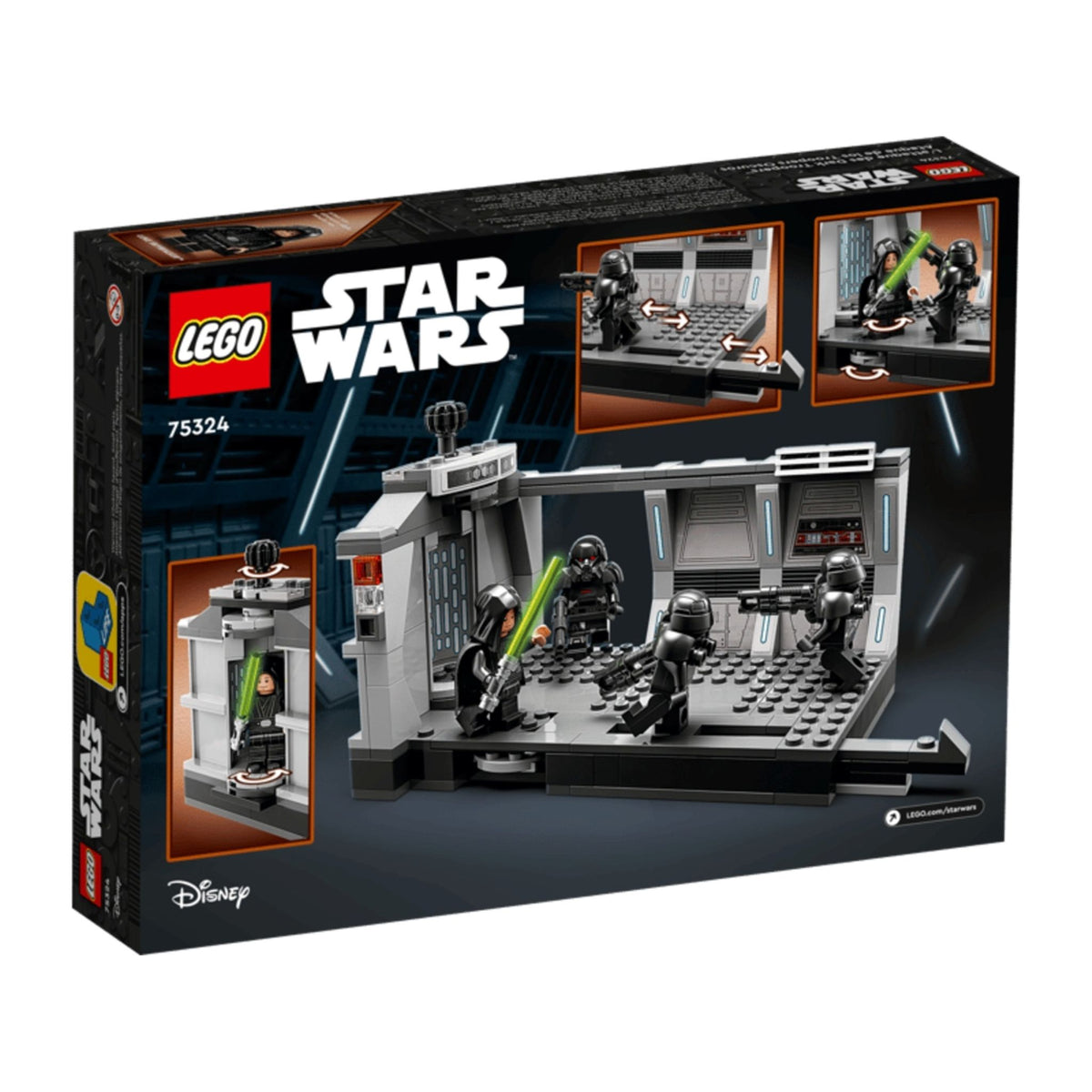 LEGO Star Wars Dark Trooper Attack (75324) — back of box
