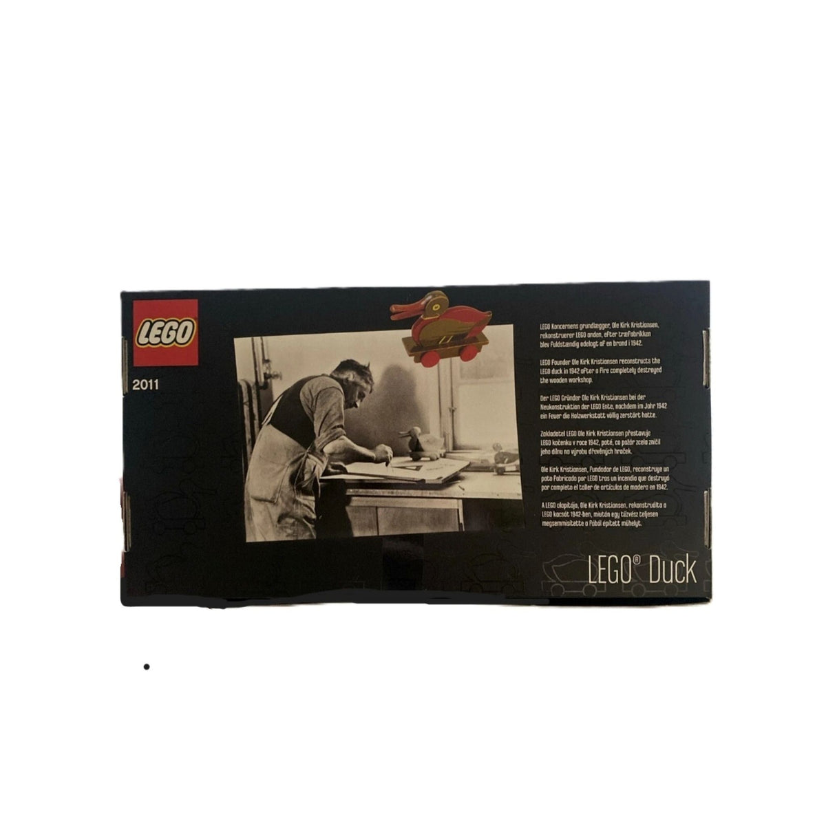 LEGO Employee Exclusive - LEGO Duck (2011) — back of box