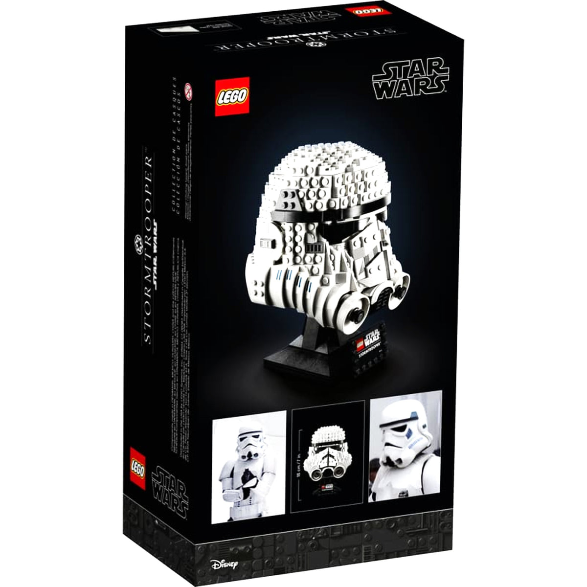 LEGO Star Wars Stormtrooper Helmet (75276) — back of box