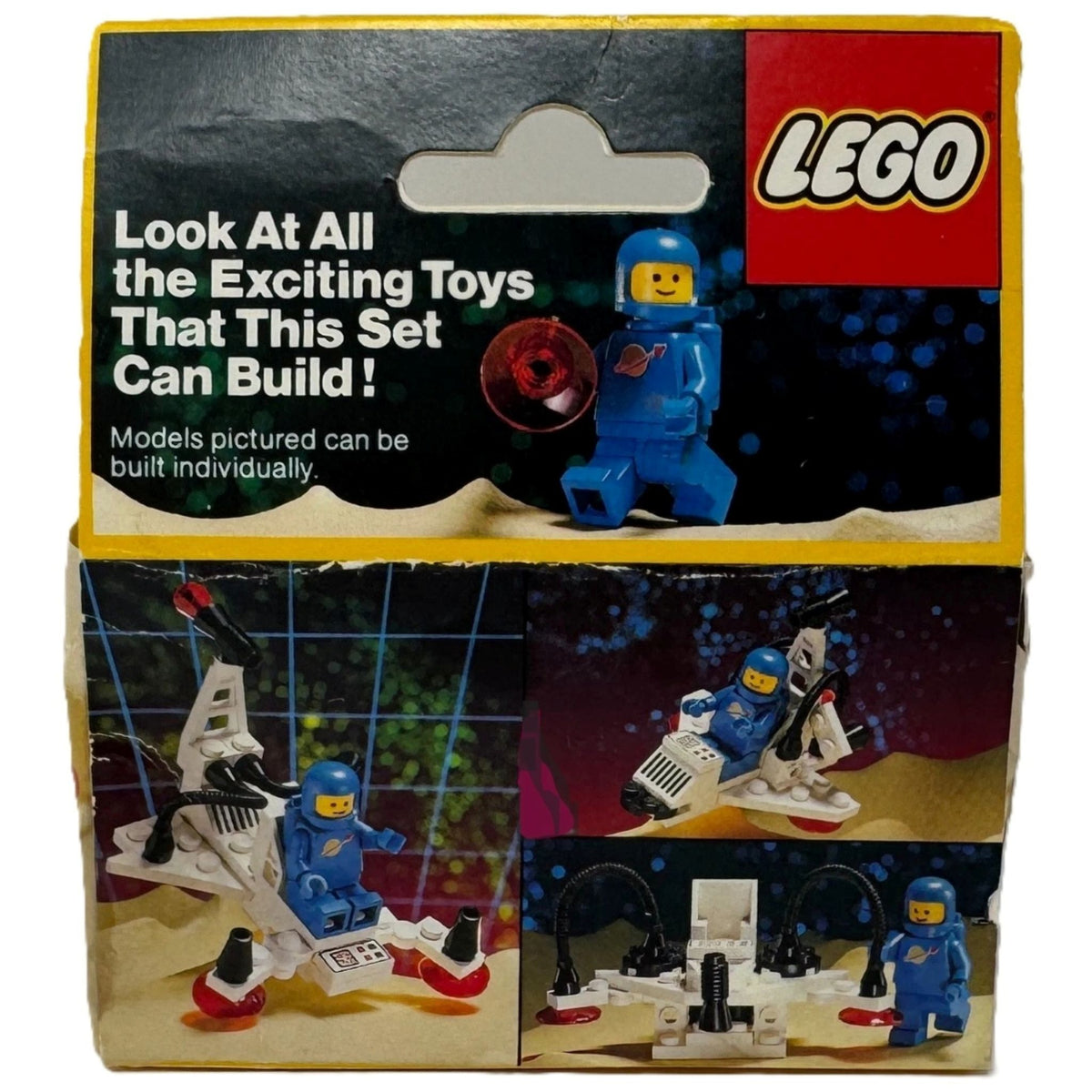 LEGO Space Galaxy Trekkor (6808) — back of box