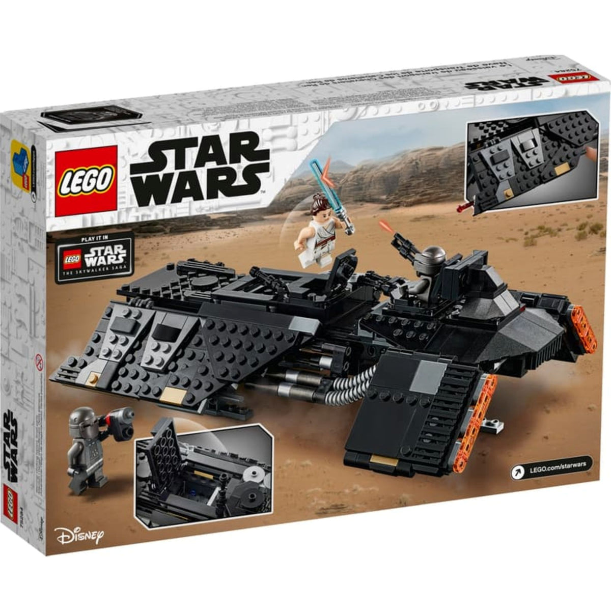 LEGO Star Wars Knights of Ren Transport Ship (75284) — back of box