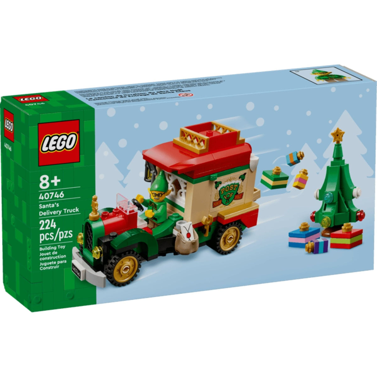 LEGO Santa's Delivery Truck (40746) — front of box
