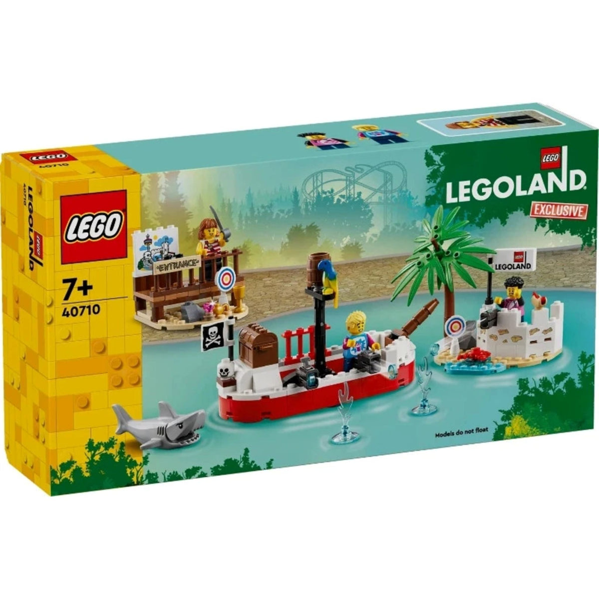 LEGO LEGOLAND Pirate Splash Battle (40710) — front of box