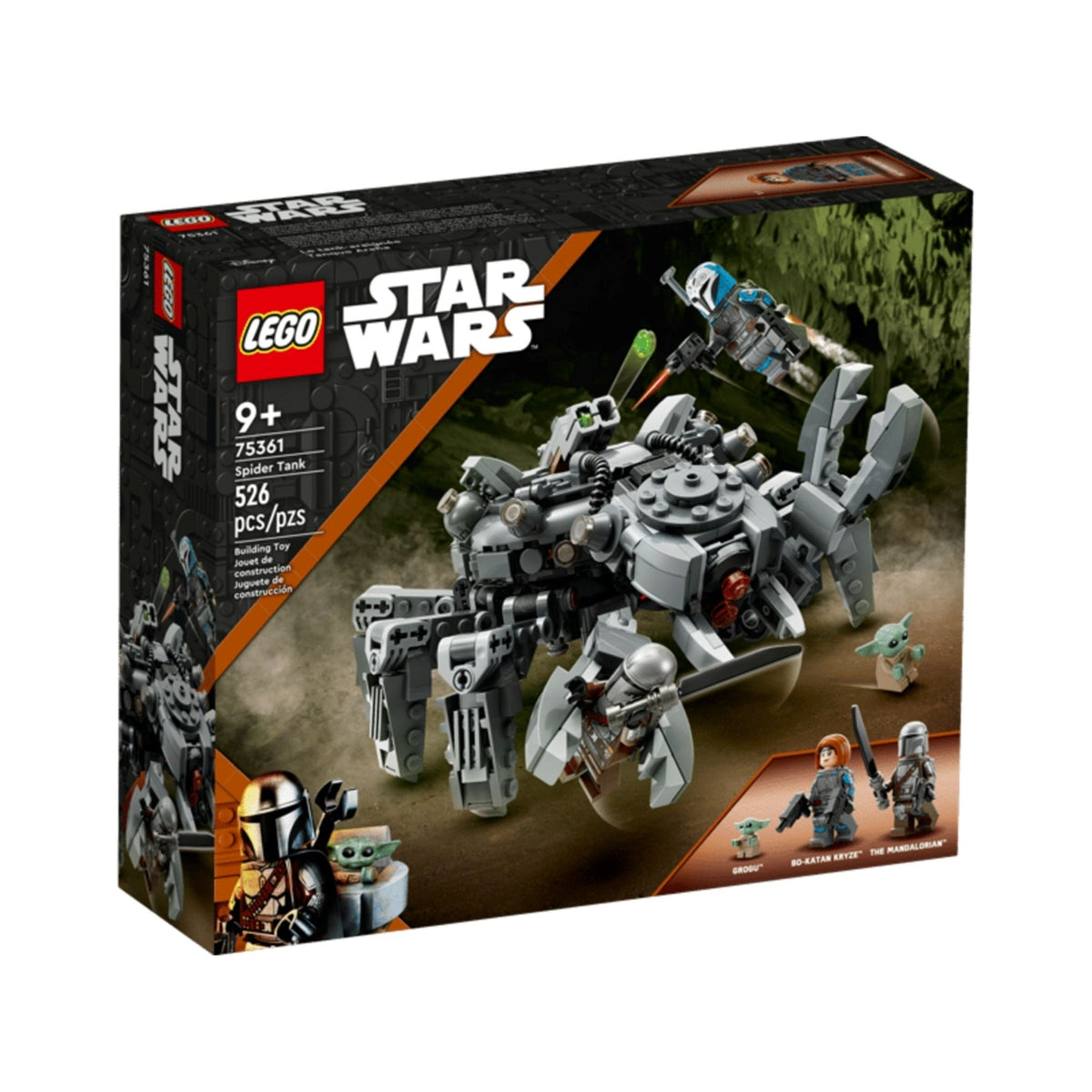 LEGO Star Wars Spider Tank (75361) — front of box