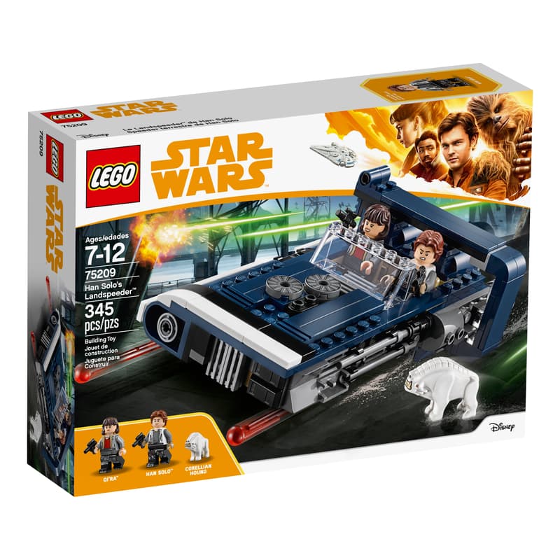 LEGO Star Wars Han Solo's Landspeeder (75209) — front of box