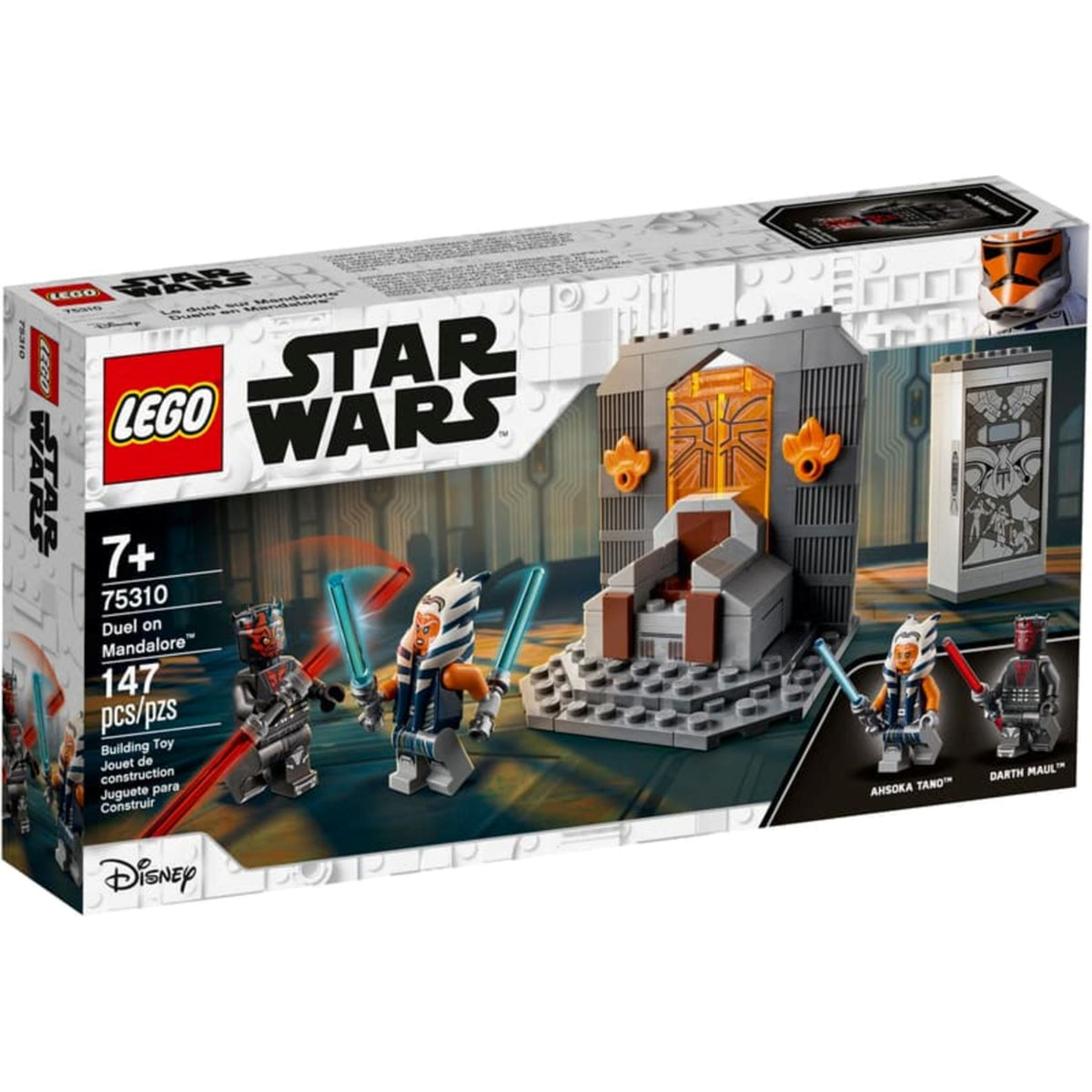 LEGO Star Wars Duel on Mandalore (75310) — front of box