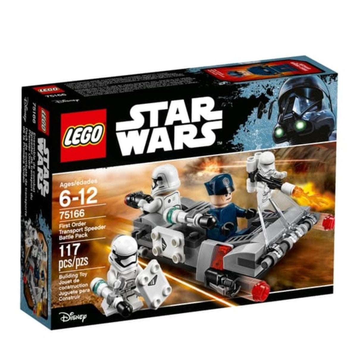 LEGO Star Wars First Order Transport Speeder Battle Pack (75166) — front of box