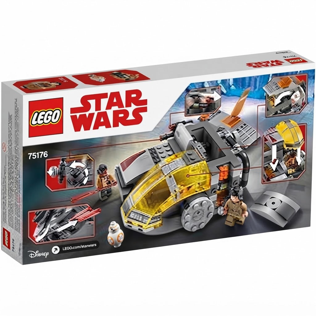 LEGO Star Wars Resistance Transport Pod (75176) — back of box