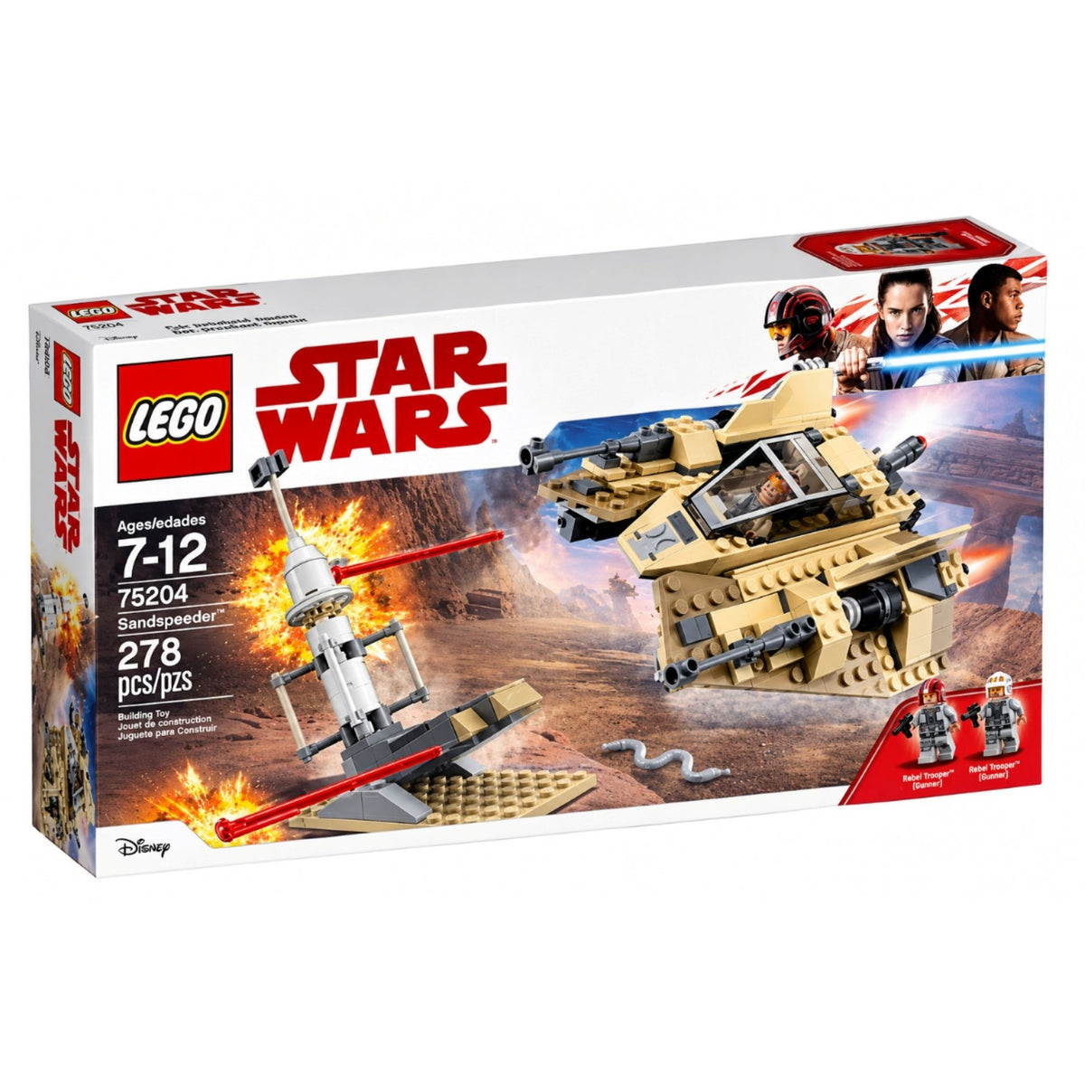 LEGO Star Wars Sandspeeder (75204) — front of box