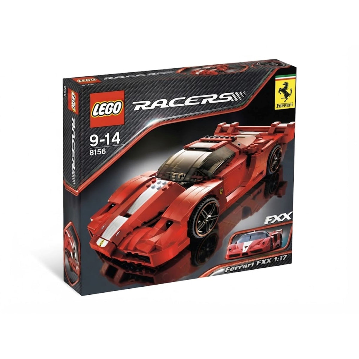 LEGO Racers Ferrari FXX 1:17 (8156) — front of box