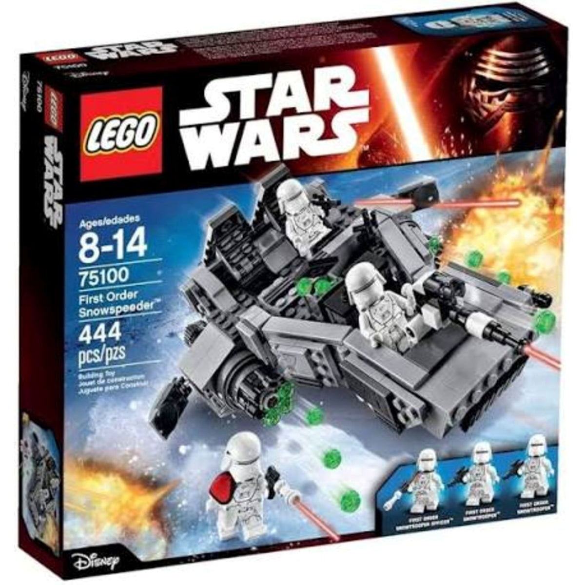 LEGO Star Wars First Order Snowspeeder (75100) — front of box