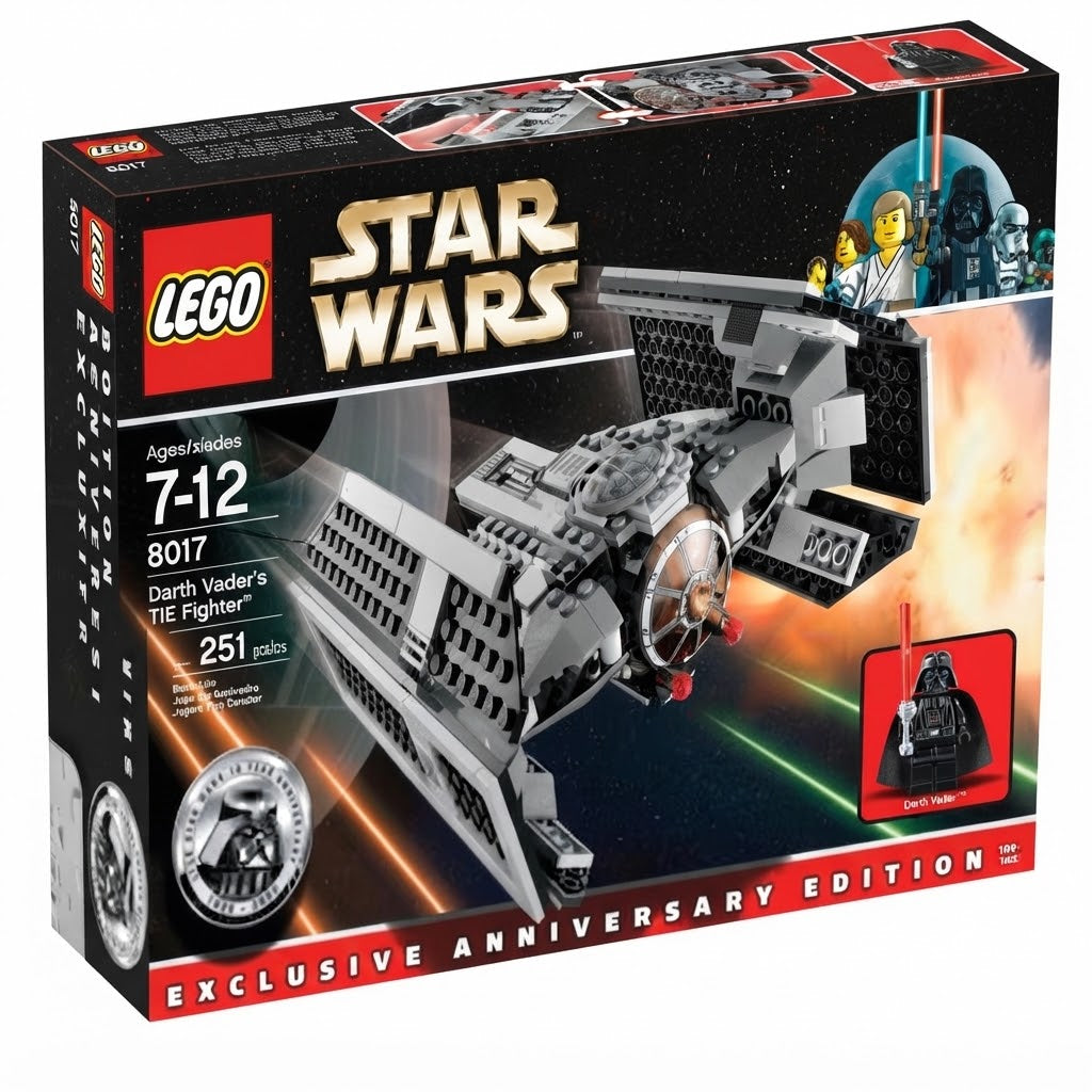 LEGO Star Wars Darth Vader's TIE Fighter (8017) — front of box
